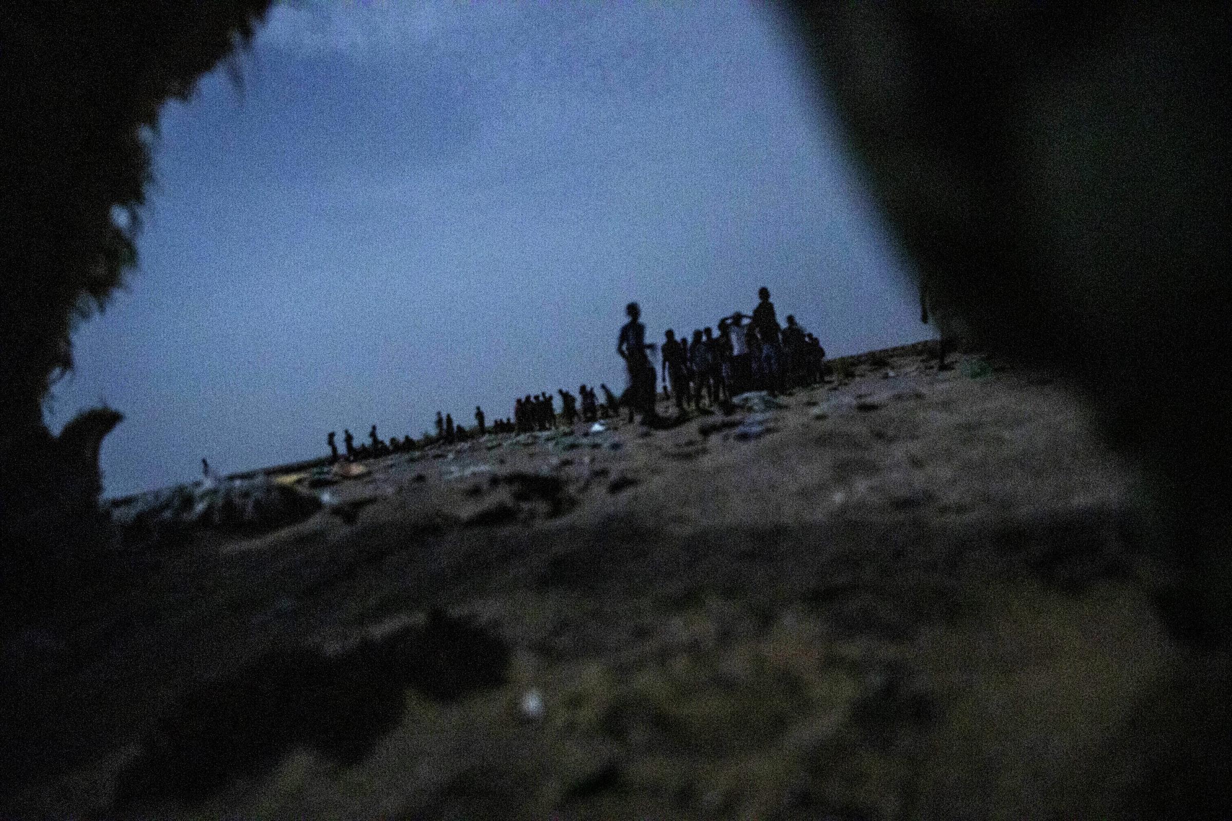 Migrants endure sea crossing to Yemen and disembark in hell -  Obock, Djibouti. 