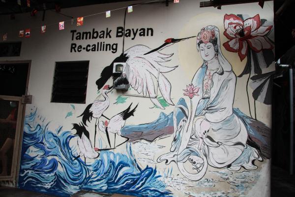 Hope In Tambak Bayan -  The walls of the residents&#39; houses are decorated with murals by Tambak Bayan residents...