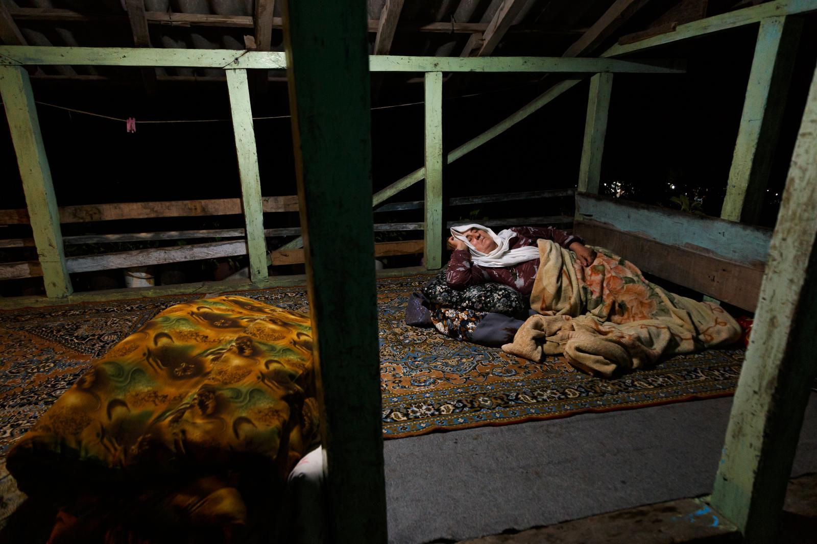 The Roohangiz Grandmother -   Late at night, everyone is sleeping, and The Rouhangiz...