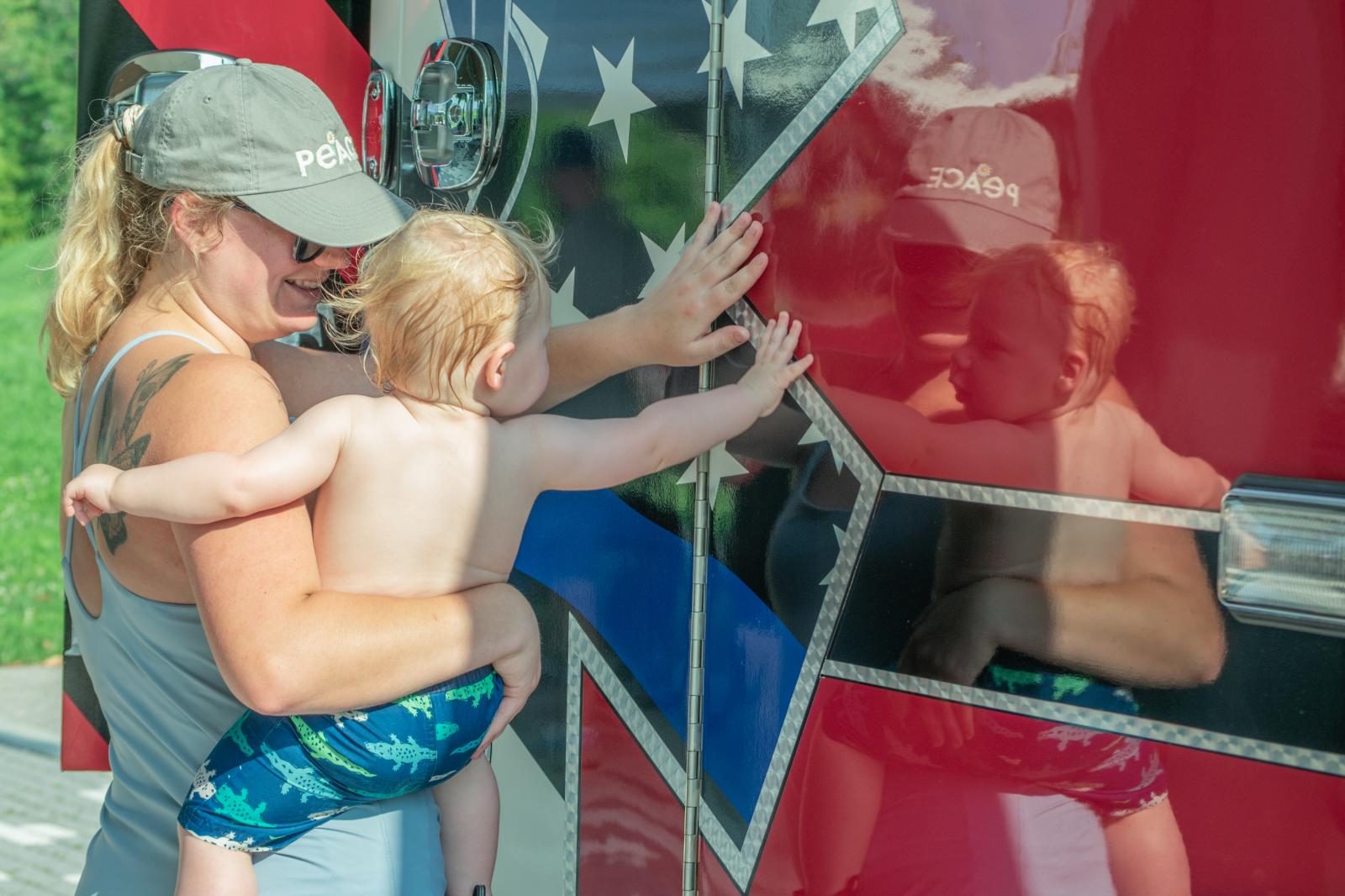 Lexi Head and baby Jasper Lewis...hryn Coers Rossman/Herald-Times