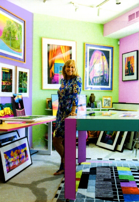 Jane Gottlieb-In Her Studio