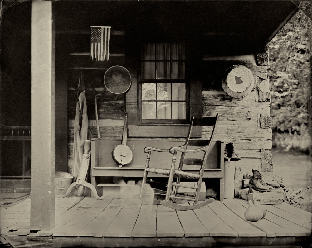 American Folk -  Jim Costa's Porch, Talcott, West Virginia, 2013 