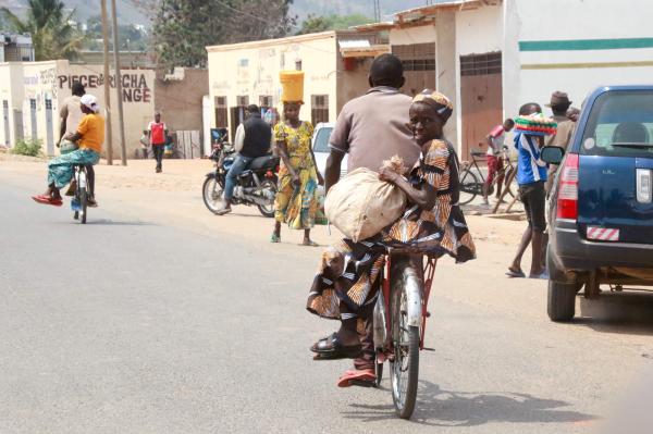 Bujumbura - City in the Heart of Africa - Daily life in the Kanyosha neighborhood; in Burundi owning a bicycle is considered a treasure and...