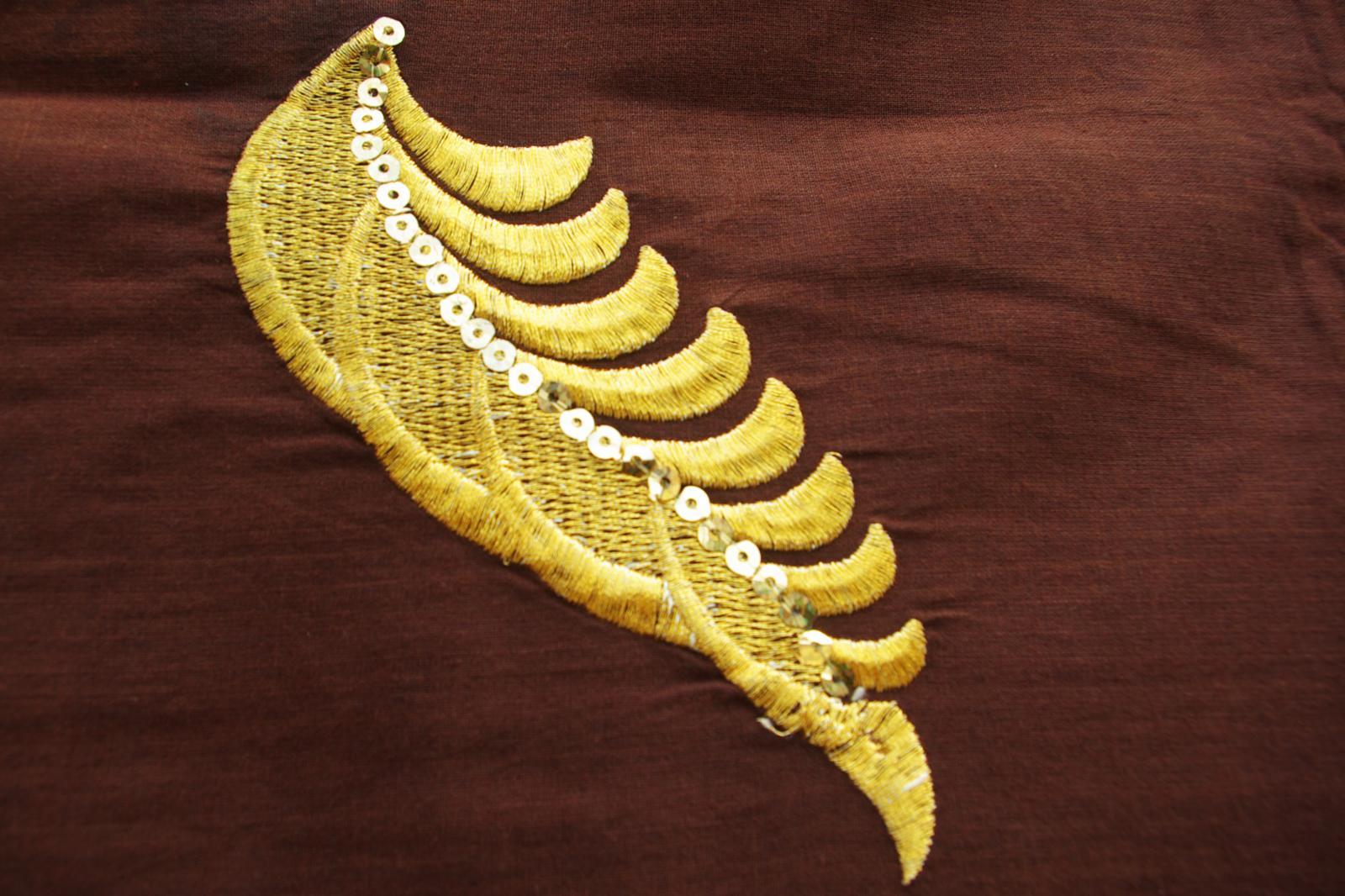 Akwa George (George Wrapper) - Embroidery details