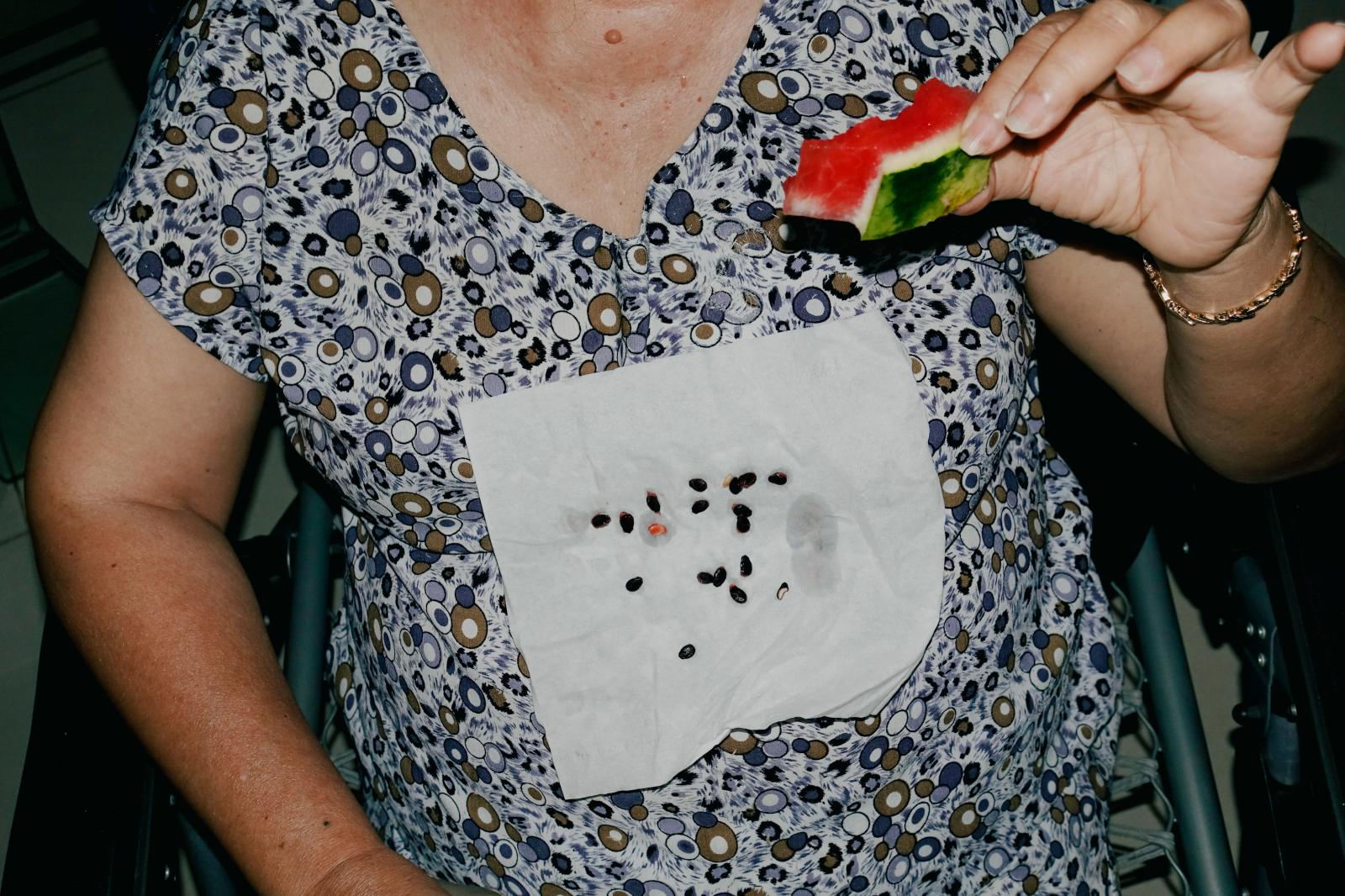 White Tissue & Red Watermelon | Buy this image
