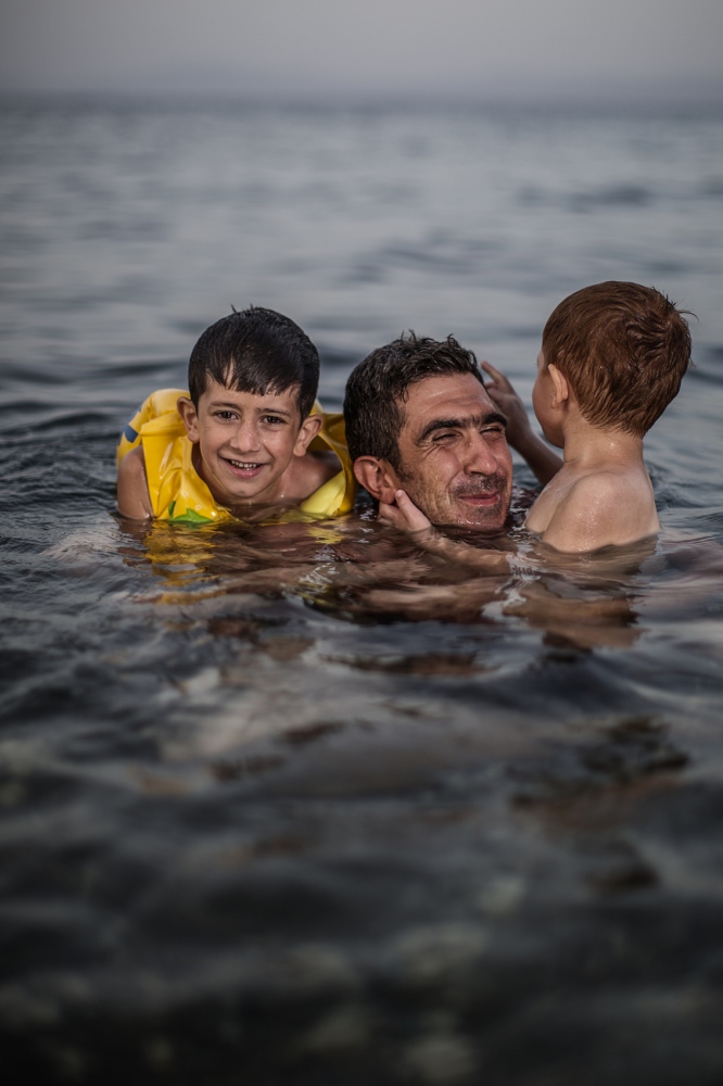 Refugees in transit -                 Amar Hag Omar, 36 years fromÂ AleppoÂ ,Â...