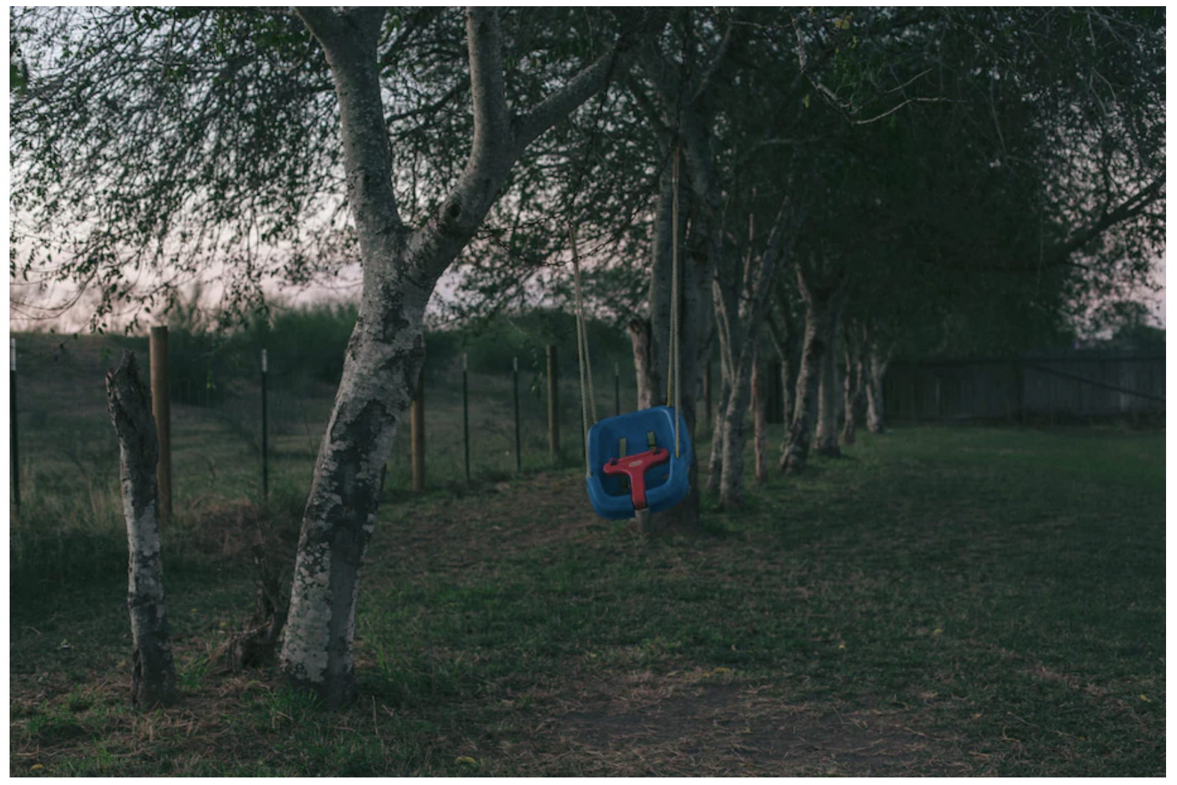 A swing sits in the backyard of...cute;n for The Washington Post)