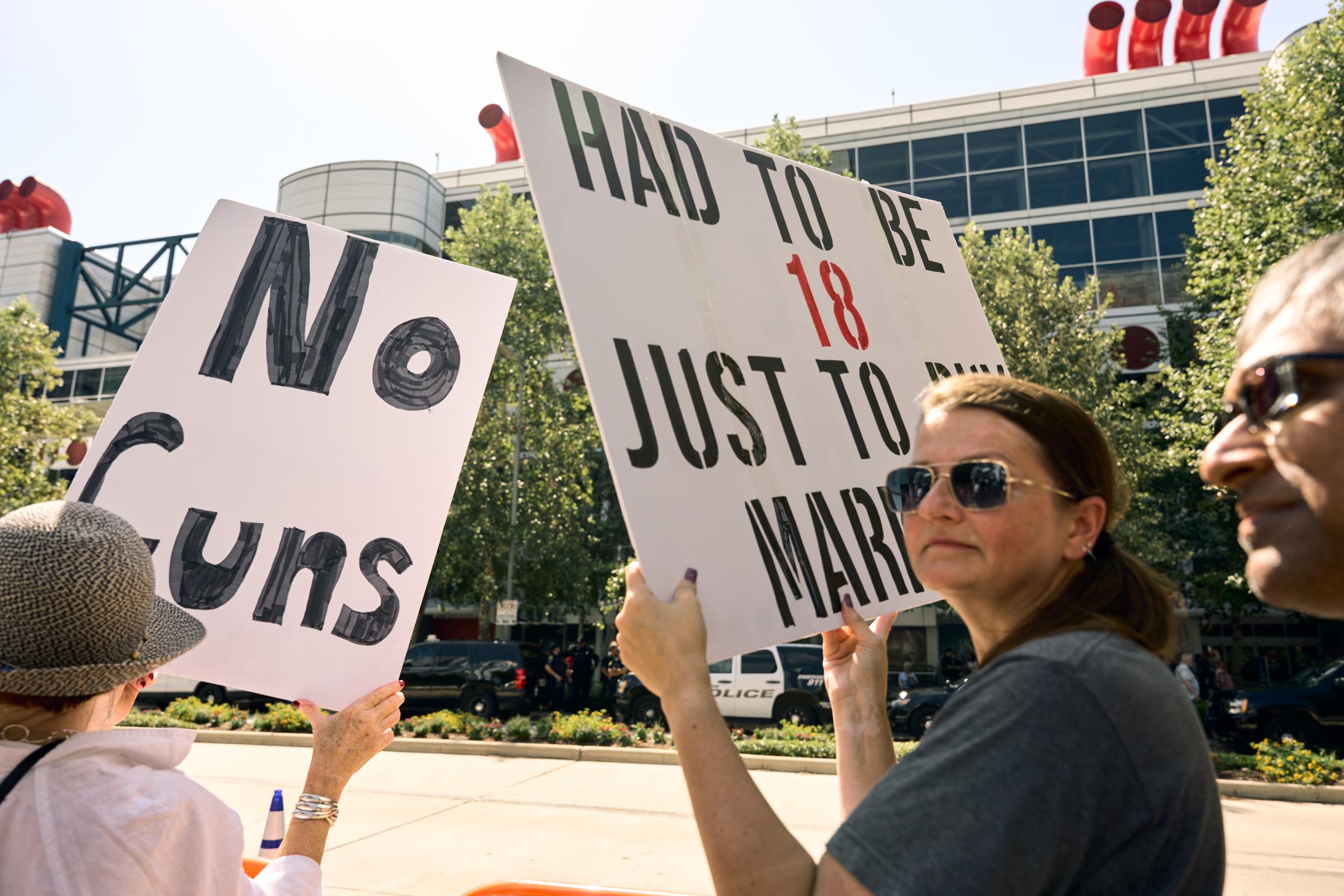NRA Protests -                                  
