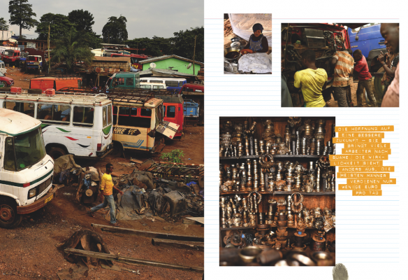 recent assignment: Benedicte Kurzen in Ghana for MACHER Magazine