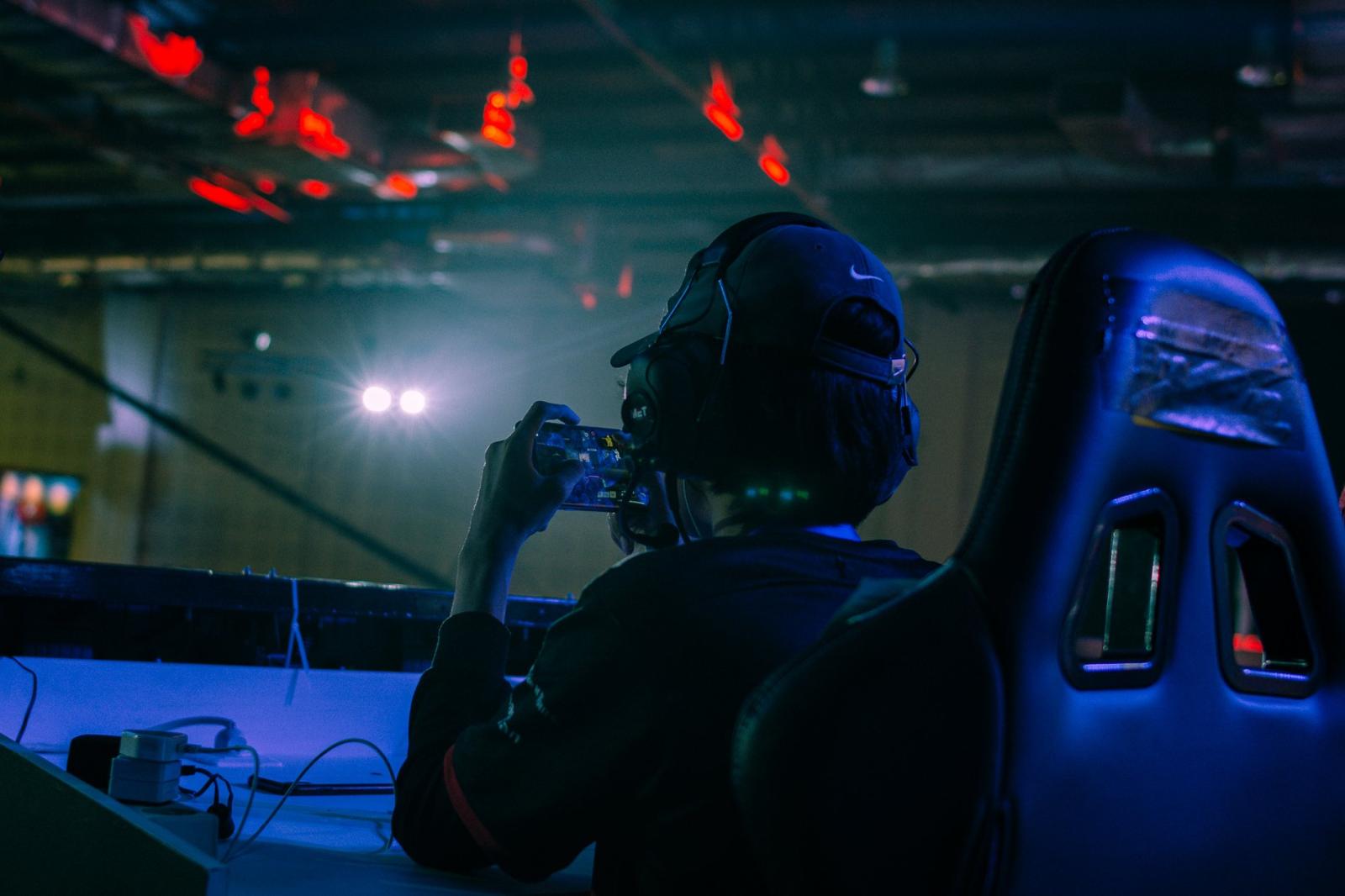 Virtual Insanity: Inside The Life of Pro-Gamers - A pro gamer competing in Indonesia interclub e-Sport tournament, held in a ballroom in South...