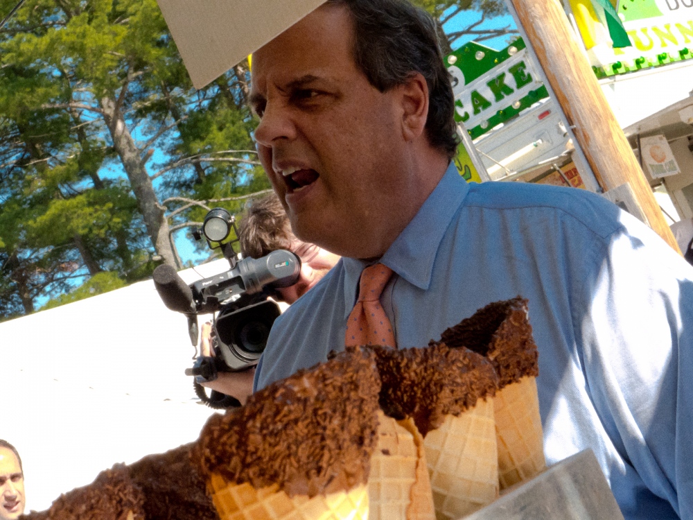  Chris Christie at the NH State Fair 