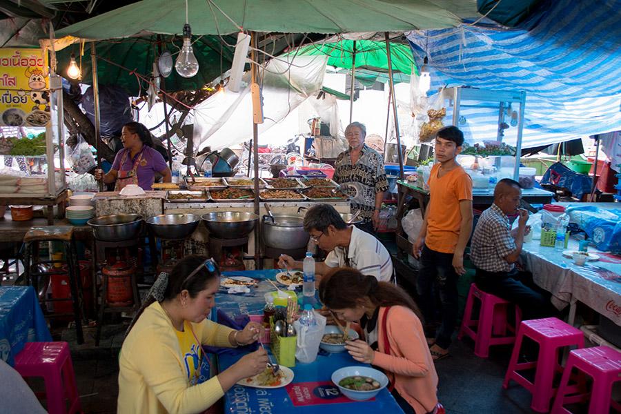 Food market in Bangkok