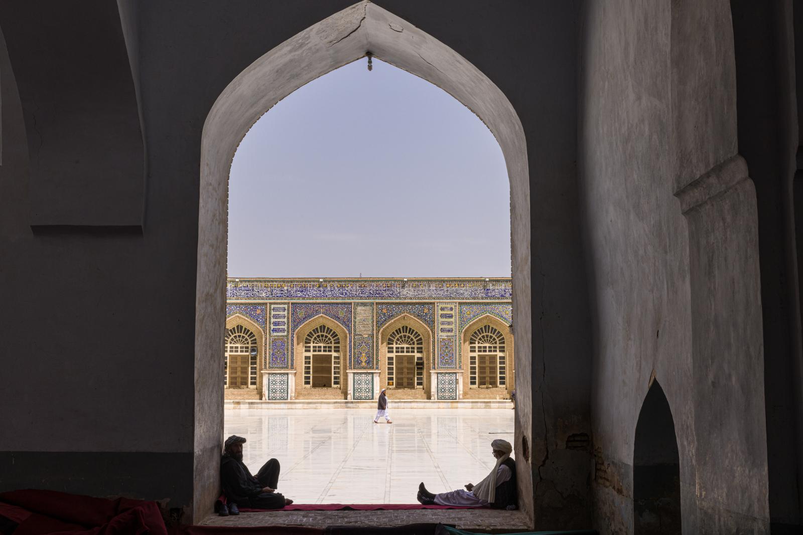 In Mosque