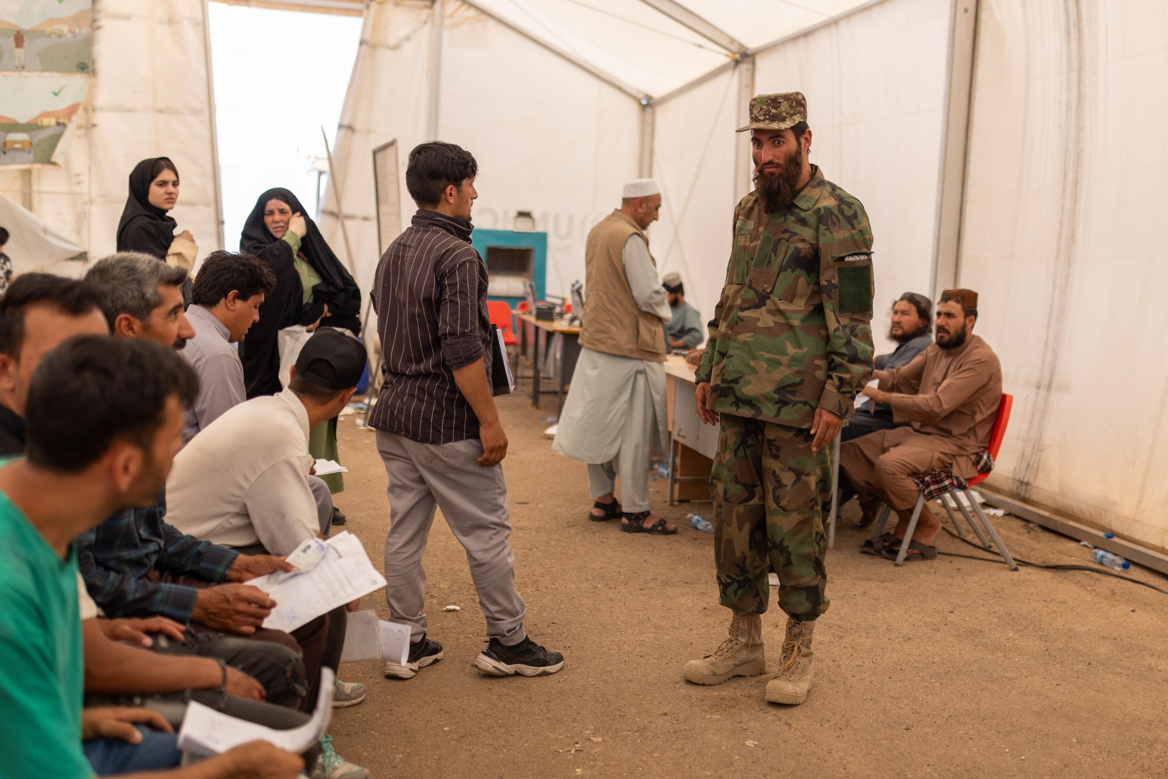 Returning Afghans -   