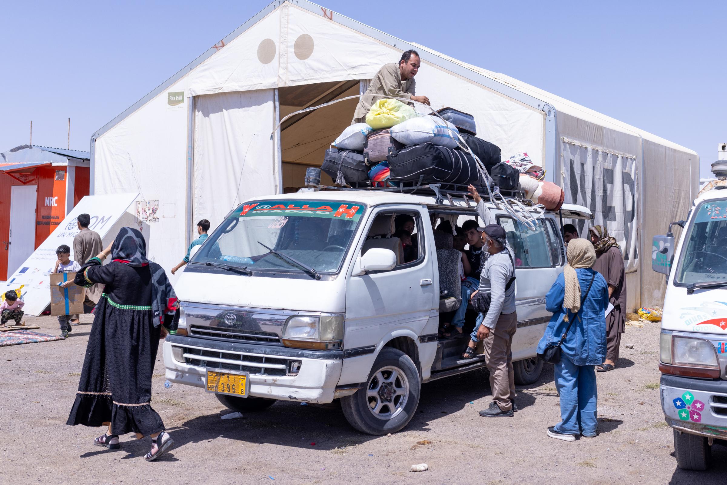 Returning Afghans -   