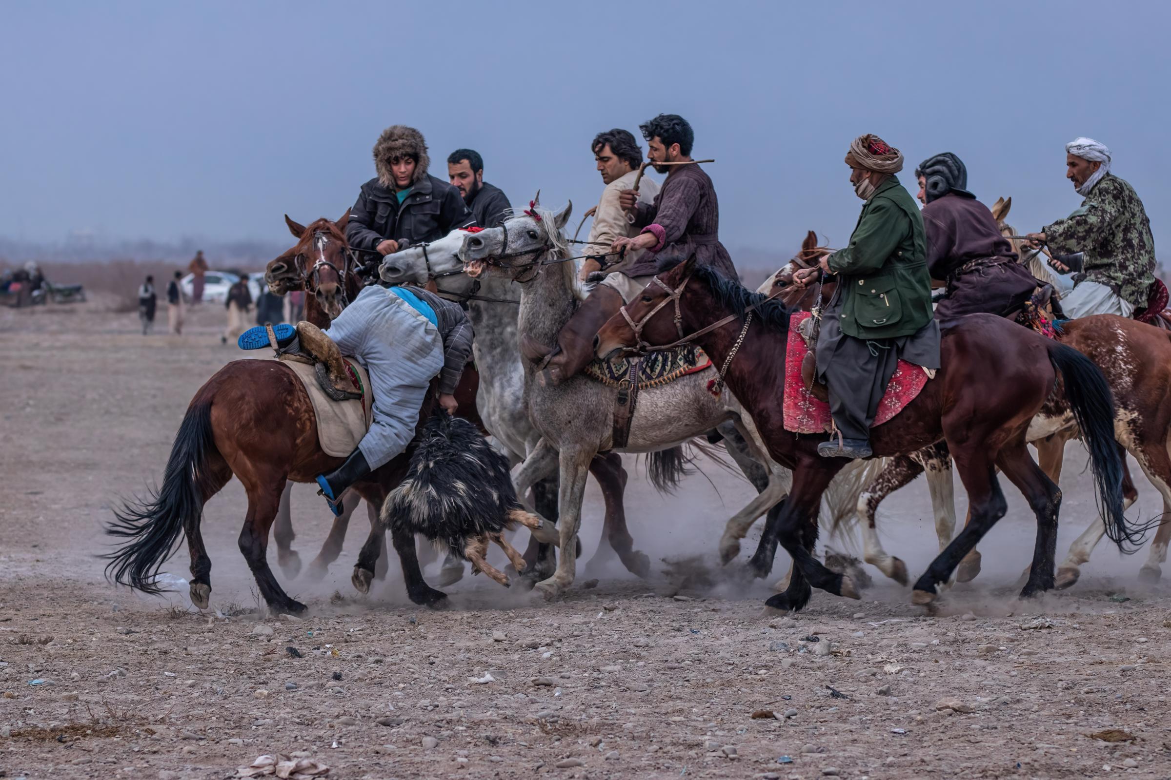 Buzkashi - The game consists of two main forms: Tudabarai and Qarajai. Tudabarai is considered to be the...