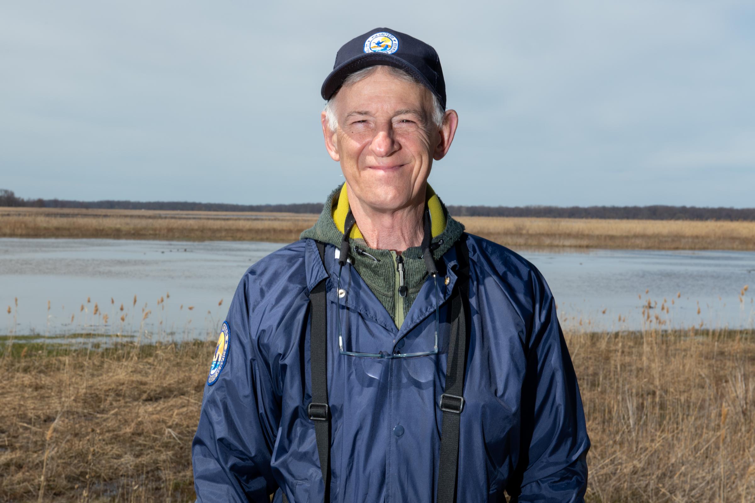 Preserving a Slice of Wilderness -  Peter Saracino volunteers to work as a roving naturalist during the spring and fall migration...