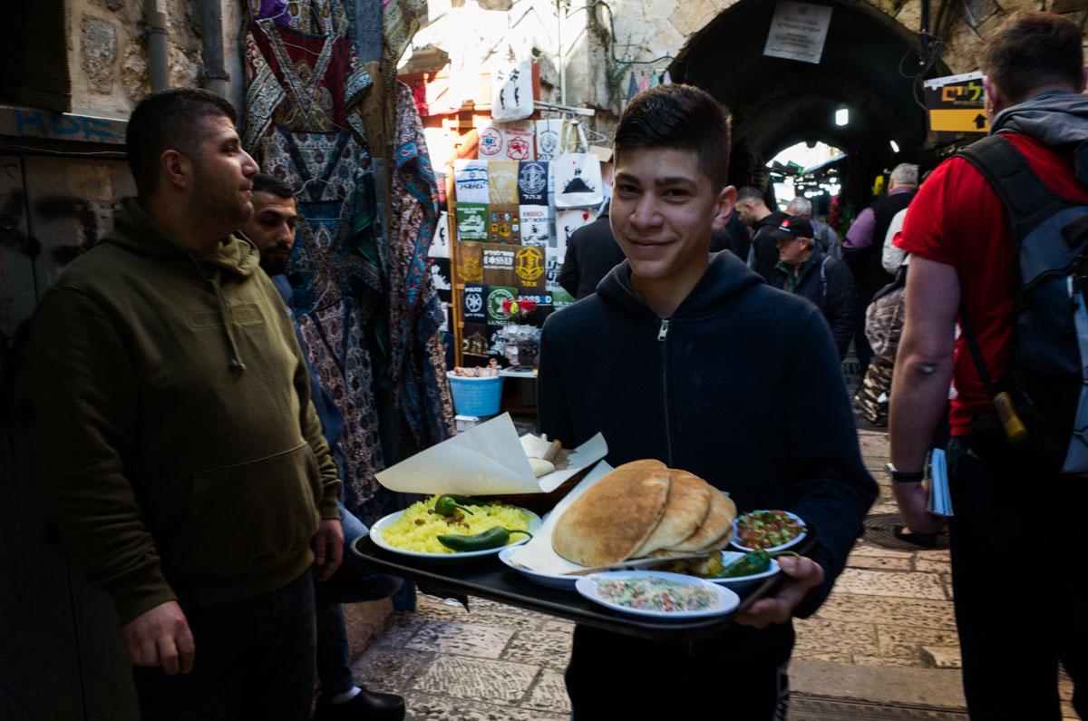 One week before the Coronavirus hysteria – in The old City, Jerusalem. - 