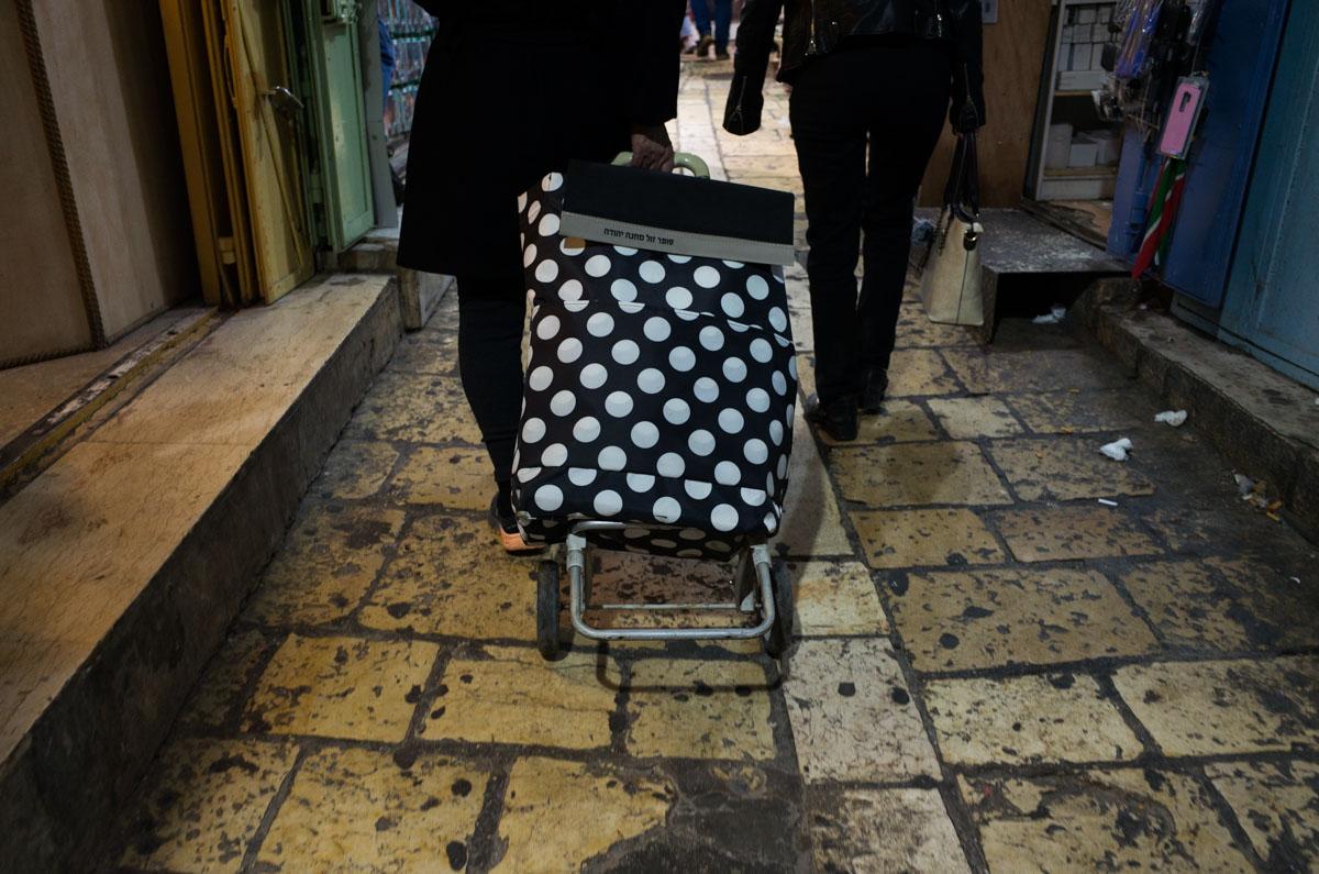 One week before the Coronavirus hysteria – in The old City, Jerusalem. - 
