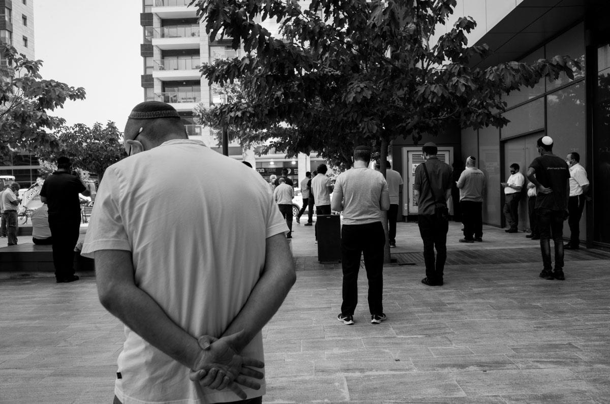My longest summer ever – documenting this horrifying year 2020. - Daily outdoor praying. Tel Aviv.