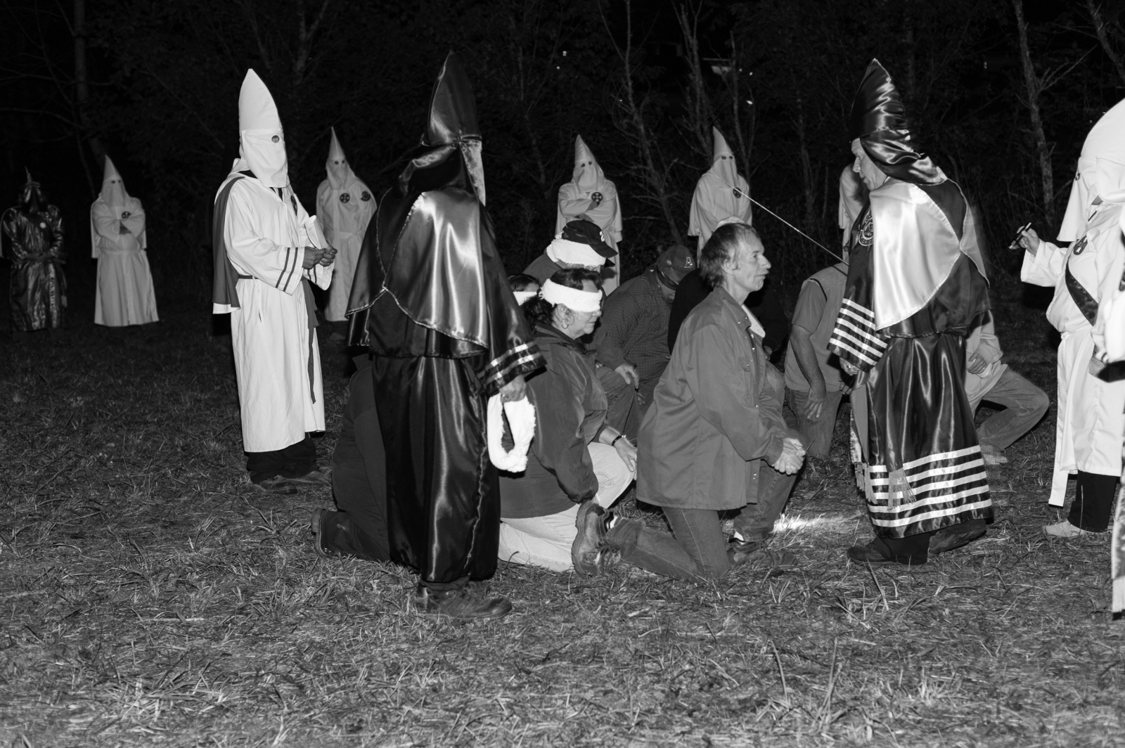 Ku Klux Klan - Tennessee. Probates are knighted during the final...