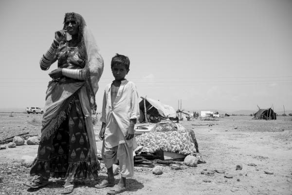 Image from Balochistan Relief Camp -   