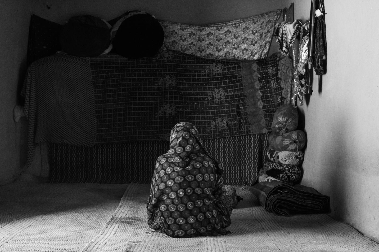 Fatima- a grandmother Her face ...oola Shutorki- Moola district] 