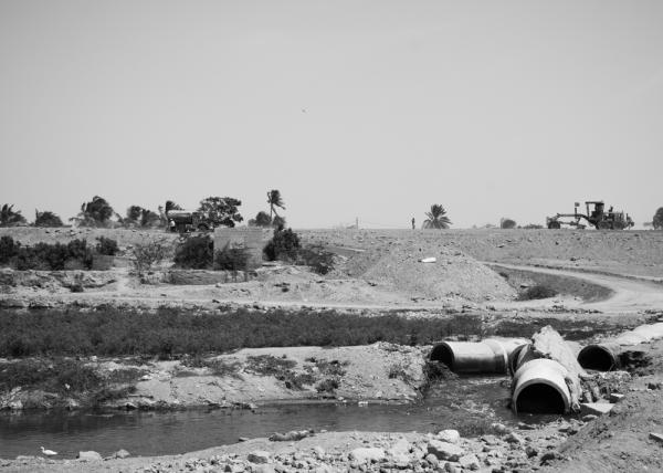 Karachi's Malir River Guardians: Defending Land, Culture, and Ecology -       The bulldozers leveling ground on the planned route for Malir expressway near Korangi area...