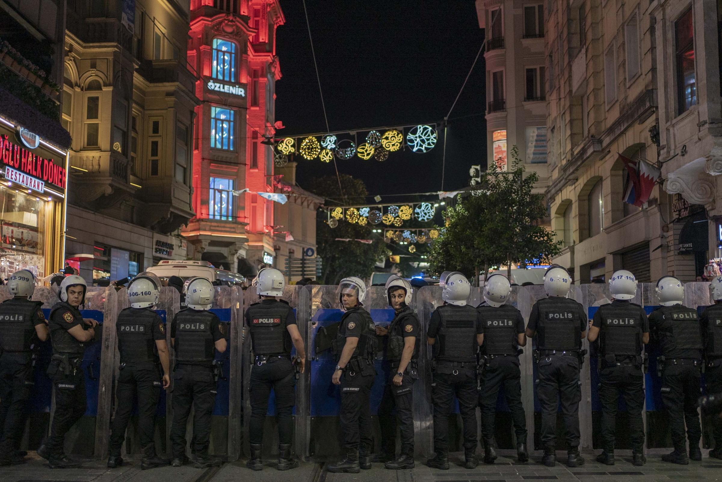 Manifestations turques