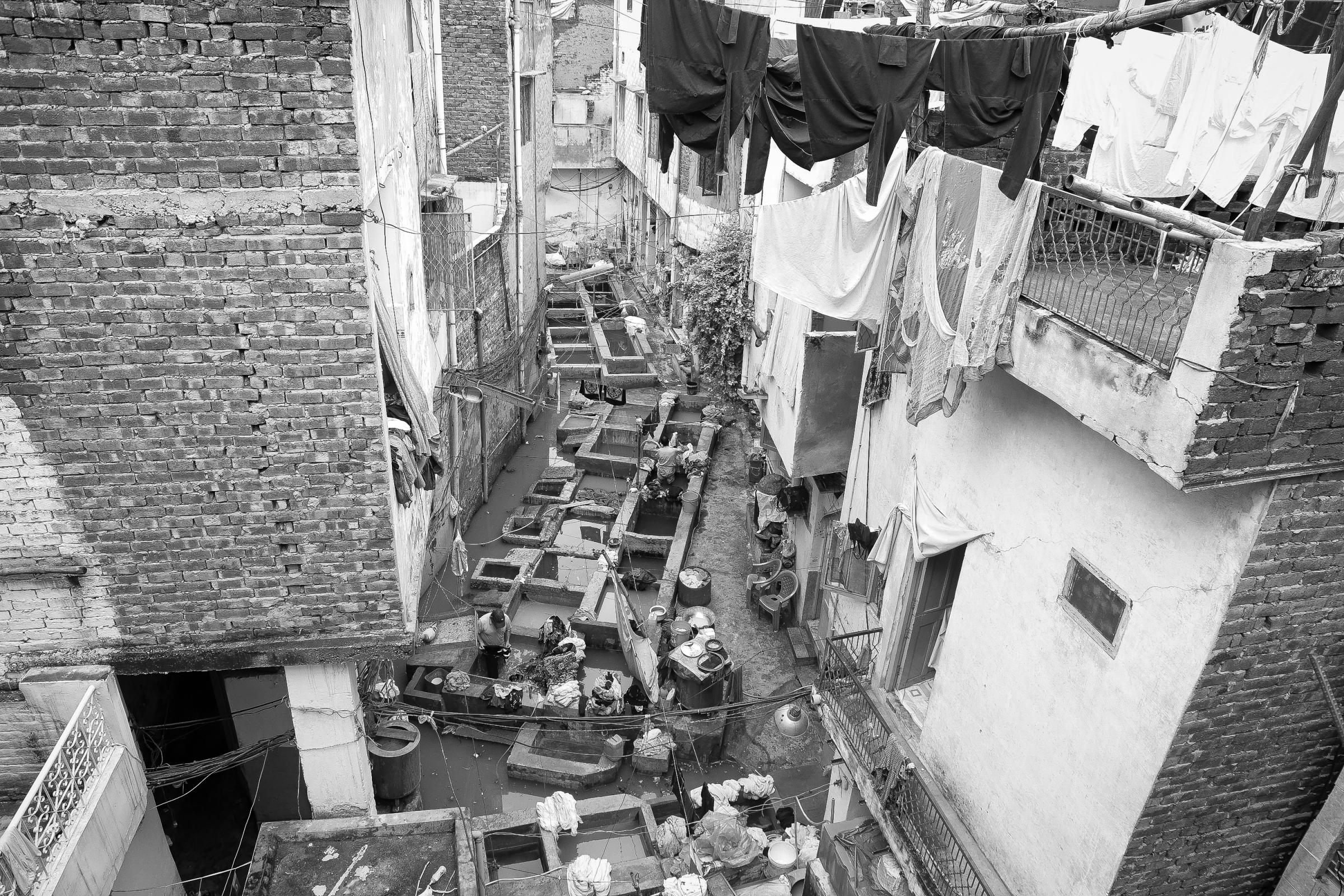 Fading Colours of Dhobi Ghaat