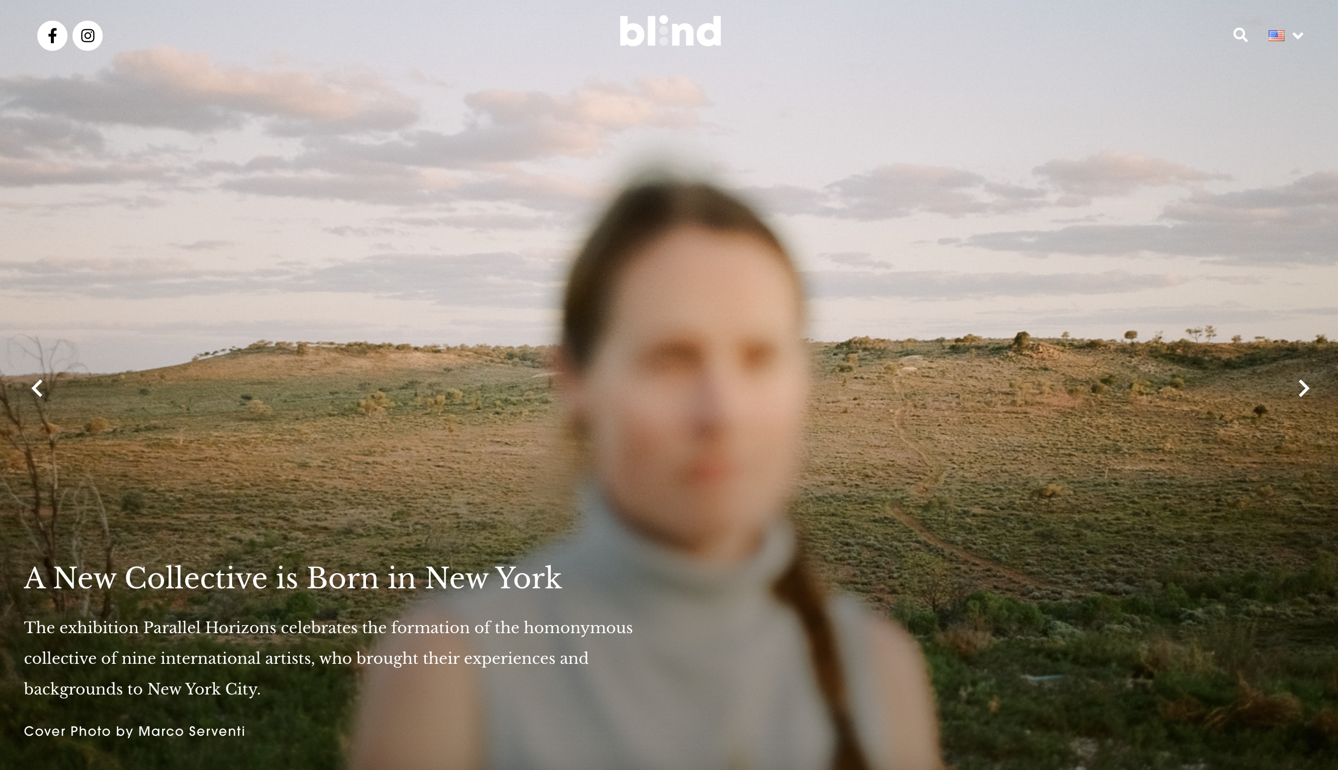 Blind Magazine Features Parallel Horizons Exhibition 