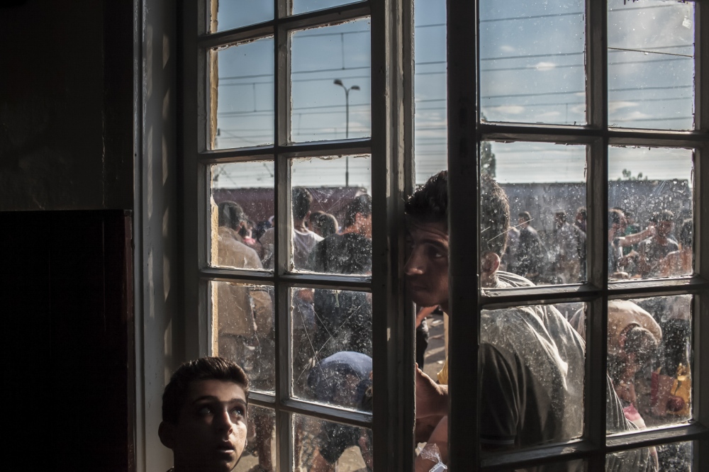 Gevgelia, Macedonia - August 8,...status of asylum seekers there.