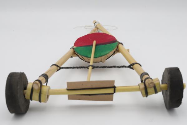 Image from Poetics of Clay, Colours and C(h)ords -  ریڑھی Drum Cart  