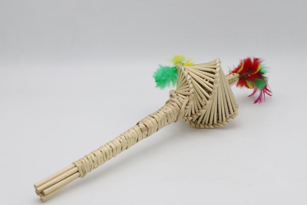 Image from Poetics of Clay, Colours and C(h)ords -  جُھنجھنا Bamboo Rattle  