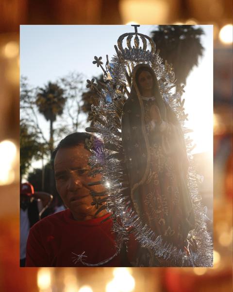 Image from Singles -   Day of the Virgin of Guadalupe, CDMX, 2022.  