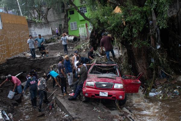 Image from Singles -   Flood in Ecatepec, Edomex, 2021.  