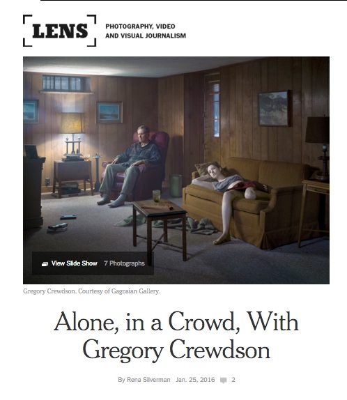 Alone, in a Crowd, With Gregory Crewdson