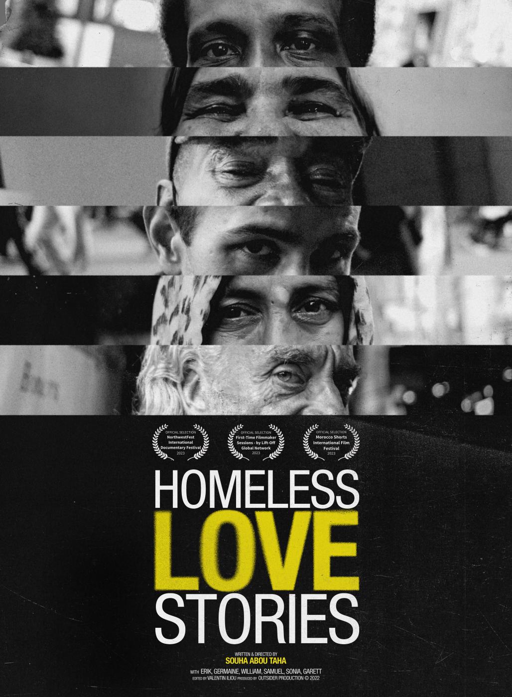 Film: Homeless Love Stories -   Official selections   - Morocco Shorts International...