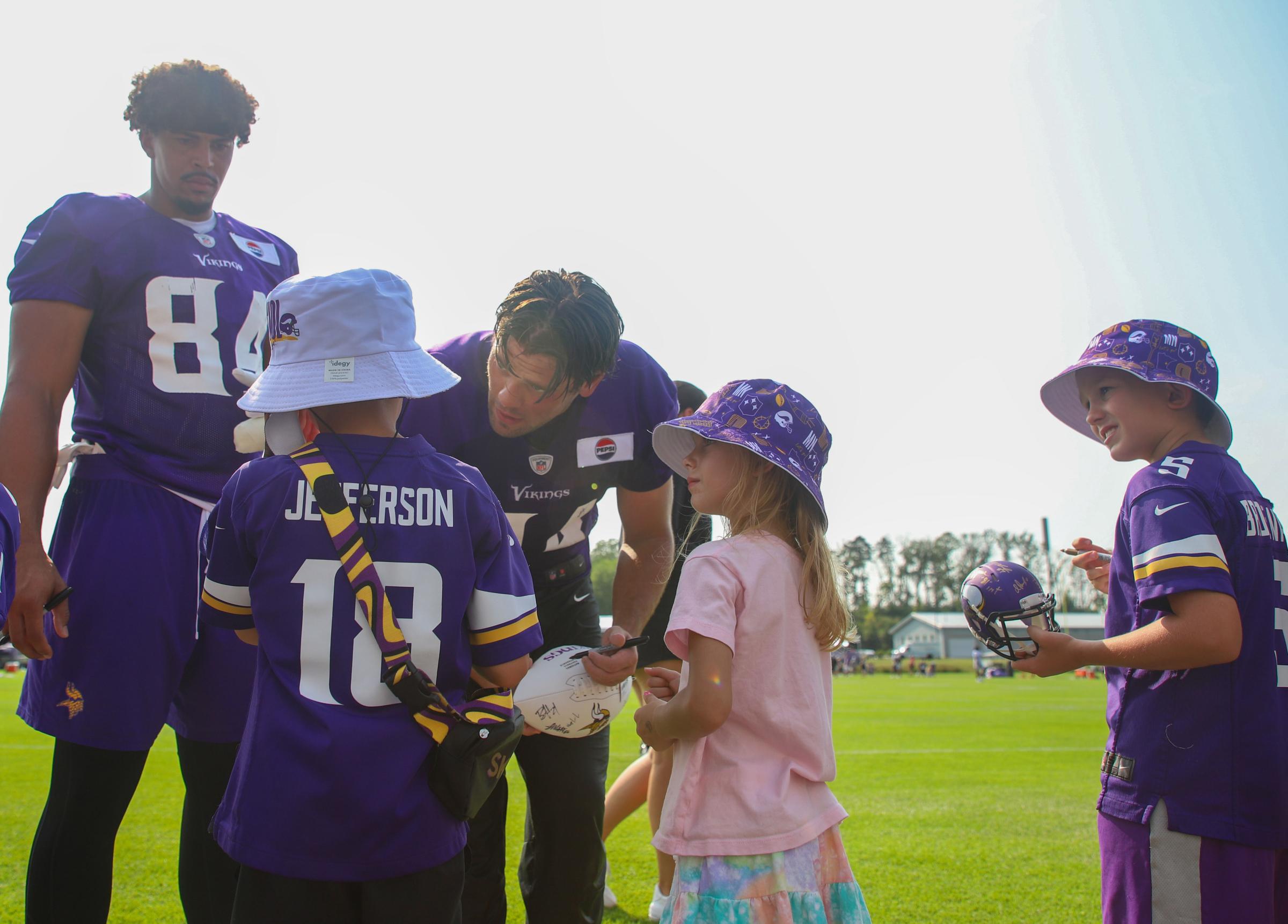 Photography - An image of training camp practice on Aug. 1, 2024 at...