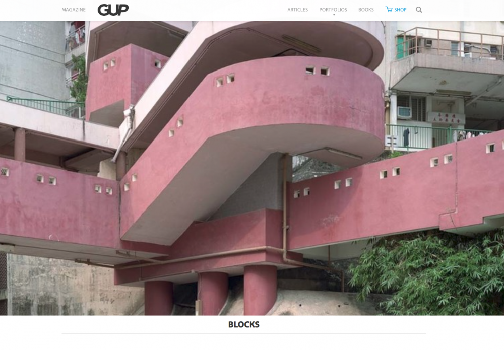 Thumbnail of BLOCKS featured in GUP Magazine website