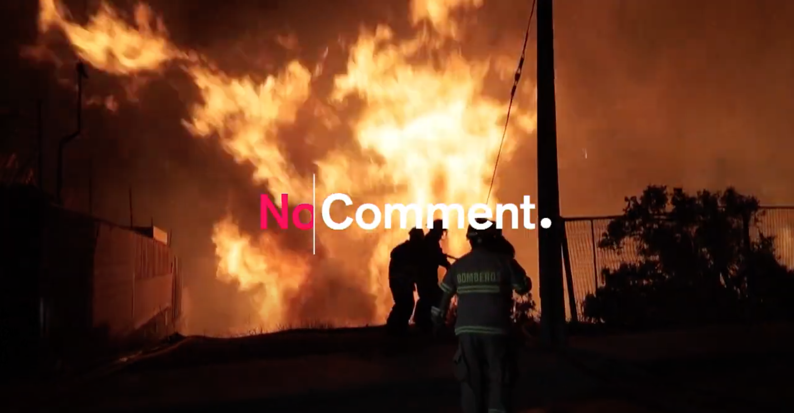 NO COMMENT TV: Fire ravages Chile's Vina del Mar seaside resort