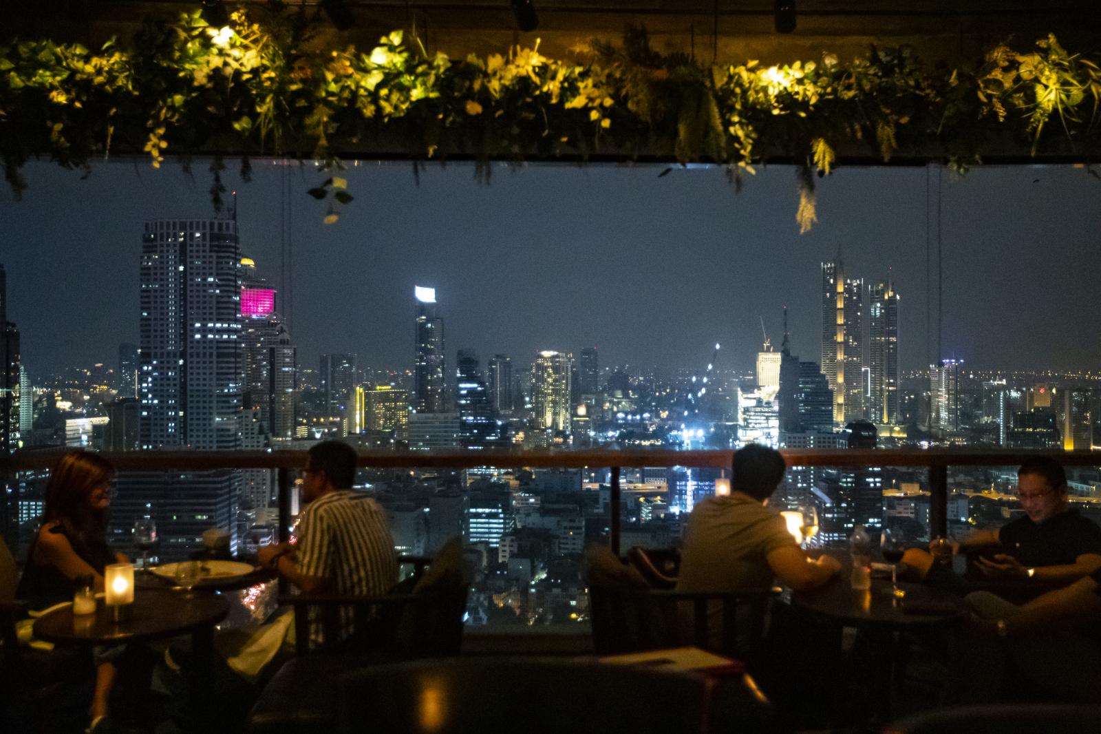Bangkok rooftop view | Buy this image