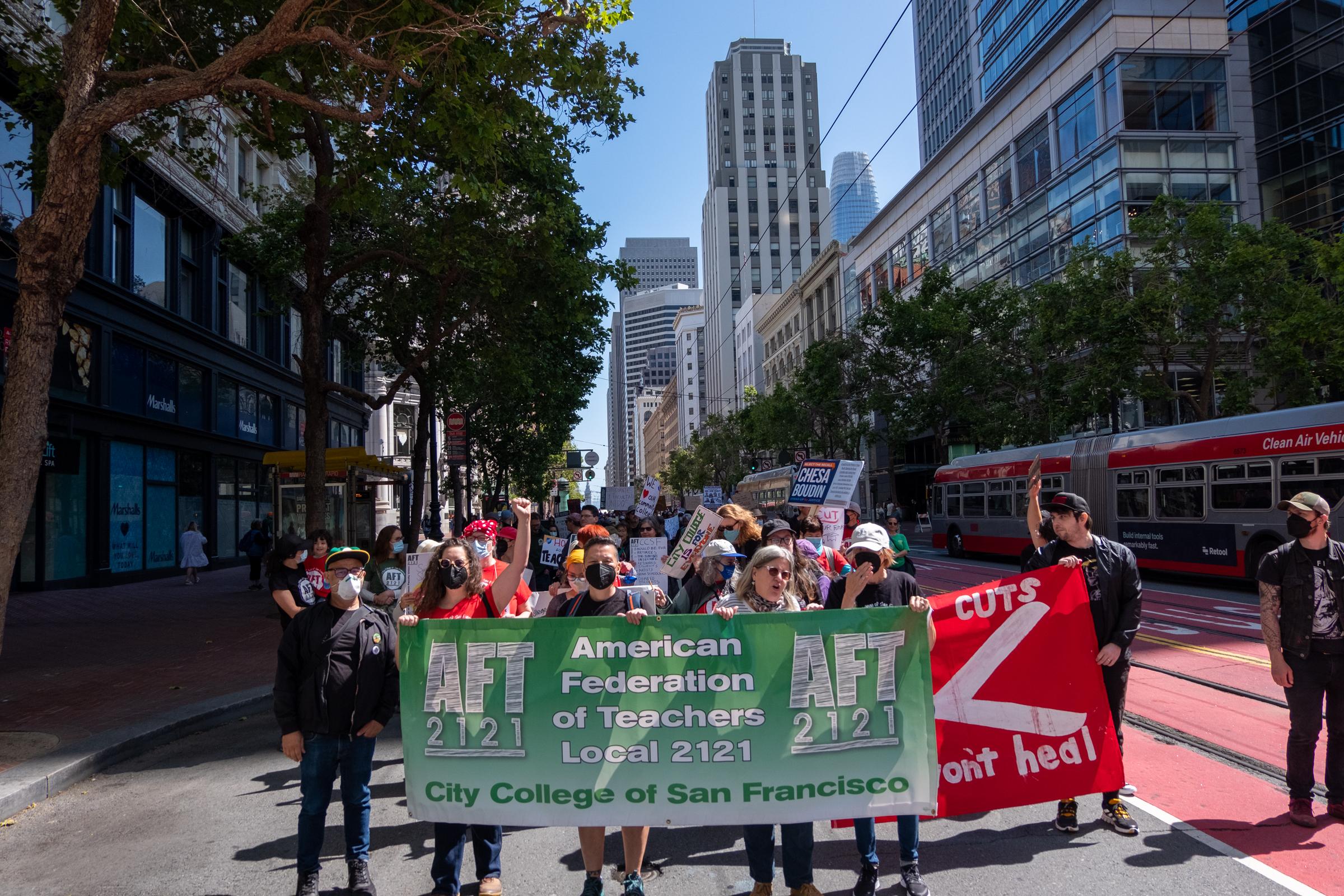 Hundreds of workers from different unions around the Bay Area marched to San Francisco City Hall for the annual May Day rally, also celebrated as...