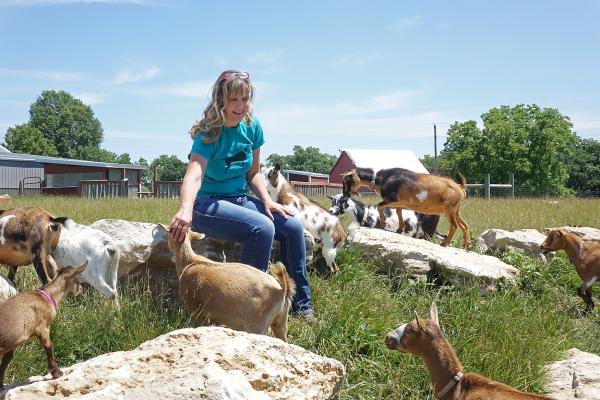 Mary Jordan and the Goats
