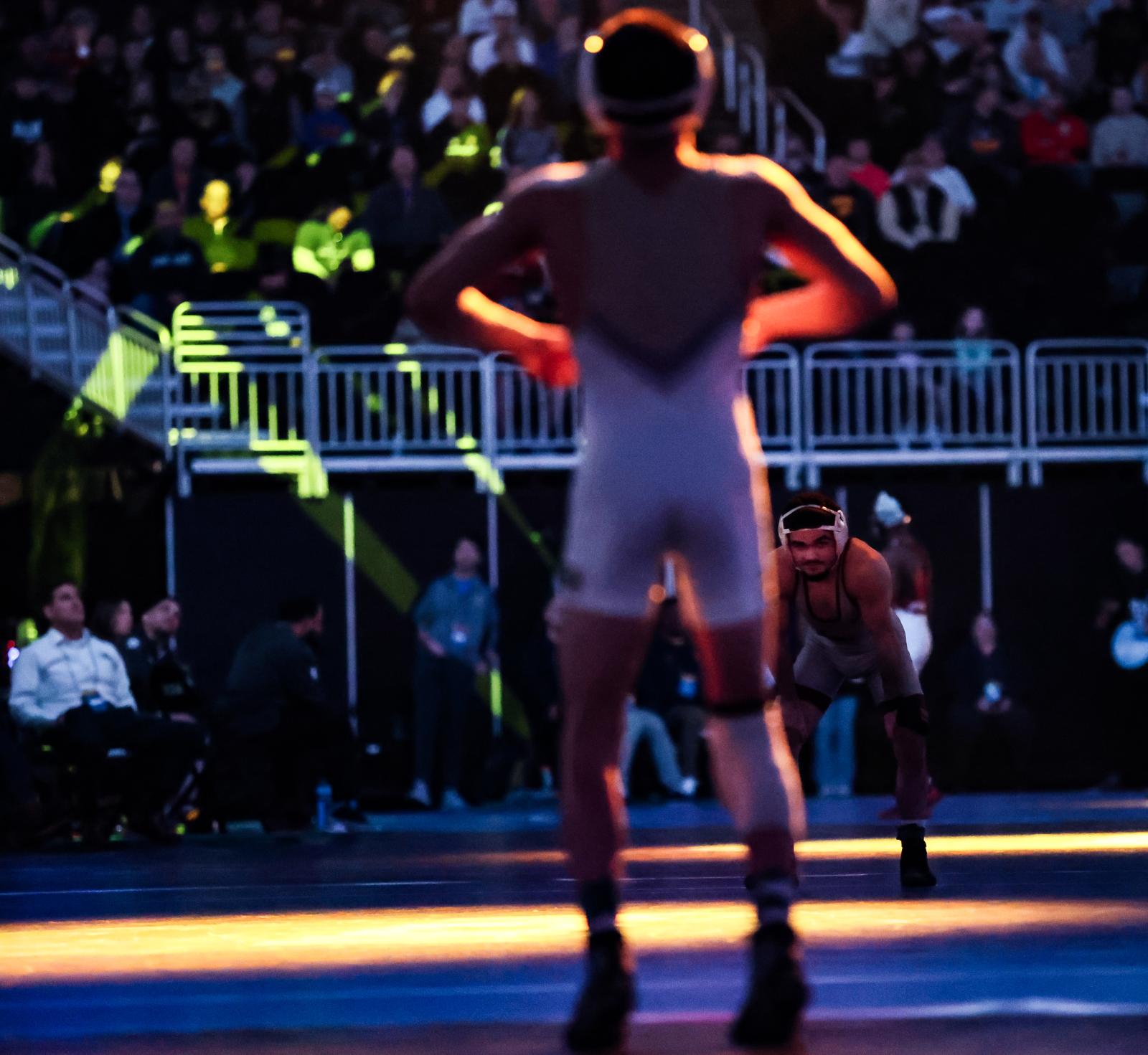 Image from Sports - Missouri wrestler Keegan O’Toole competes against...
