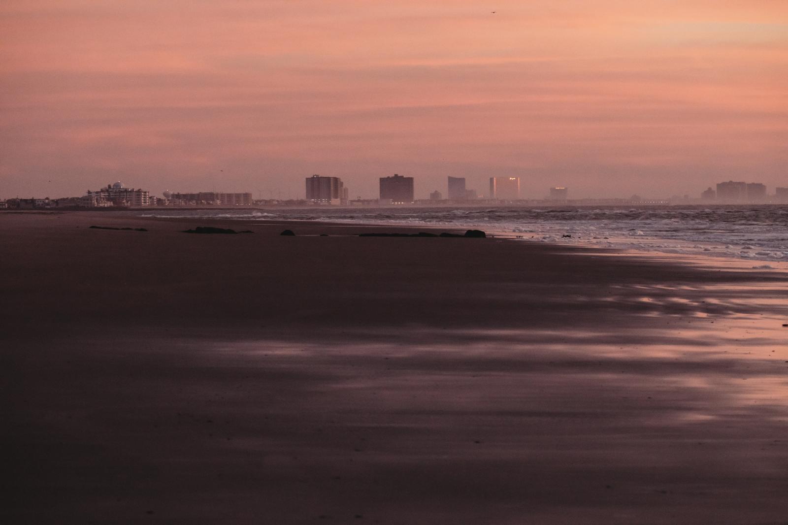 Atlantic City at Dawn
