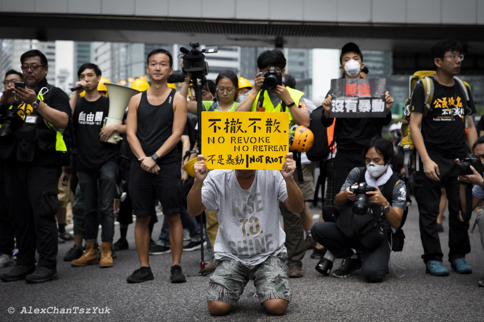 17th June, 2019, Admiralty, Hon...e for the anti-extradition law.