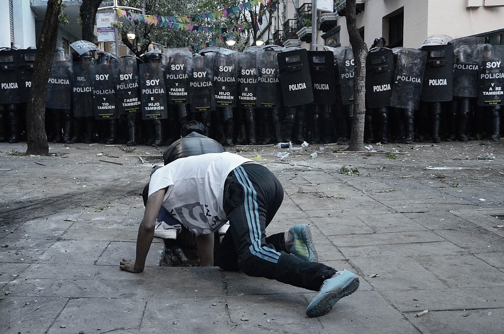 Reportage -  Quito &nbsp; |  Revolt against the Correa government  | Ecuador (2015) 