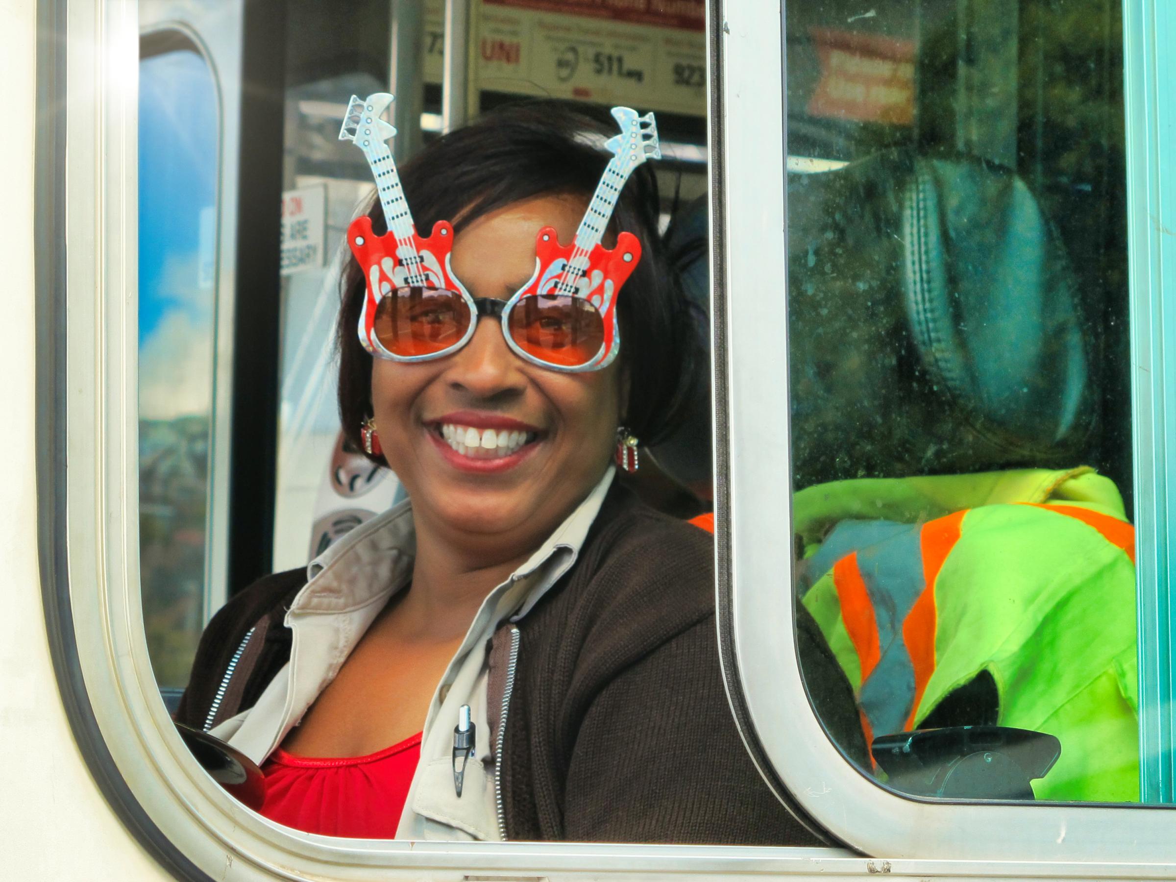 People -  San francisco&#39;s  coolest bus driver  | California, USA 