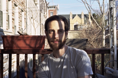 Image from xi: State of the Union - Mike on a porch in the backyard, Queens, NY